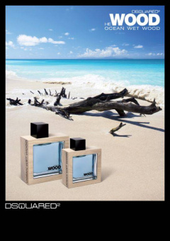Dsquared2 He WOOD Ocean Wet Wood