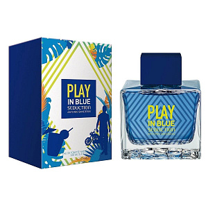 ANTONIO BANDERAS Play In Blue Seduction For Men