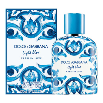 Dolce & Gabbana Light Blue Capri In Love Pour Homme 