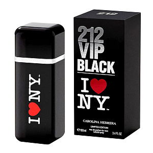 Carolina Herrera 212 Vip Black I Love Ny