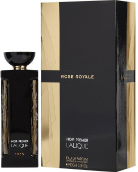 Lalique Noir Premier Rose Royal 1935